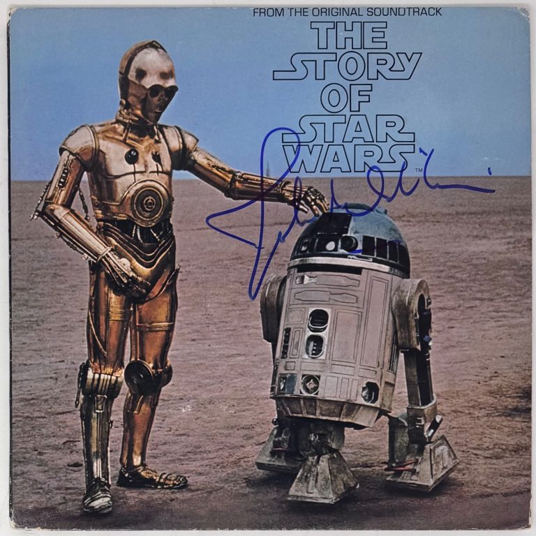 John Williams Signed Autograph The Story of Star Wars Soundtrack Vinyl LP ACOA