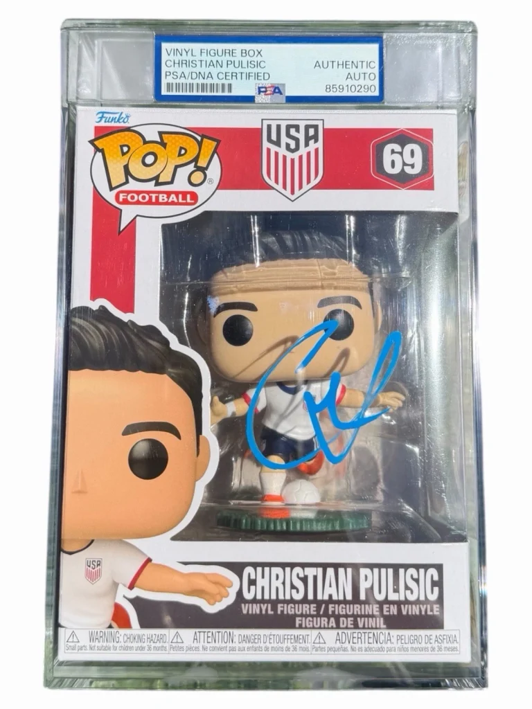 Christian Pulisic Signed 2026 FIFA World Cup USA Funko Pop PSA ENCAPSULATED AUTO
