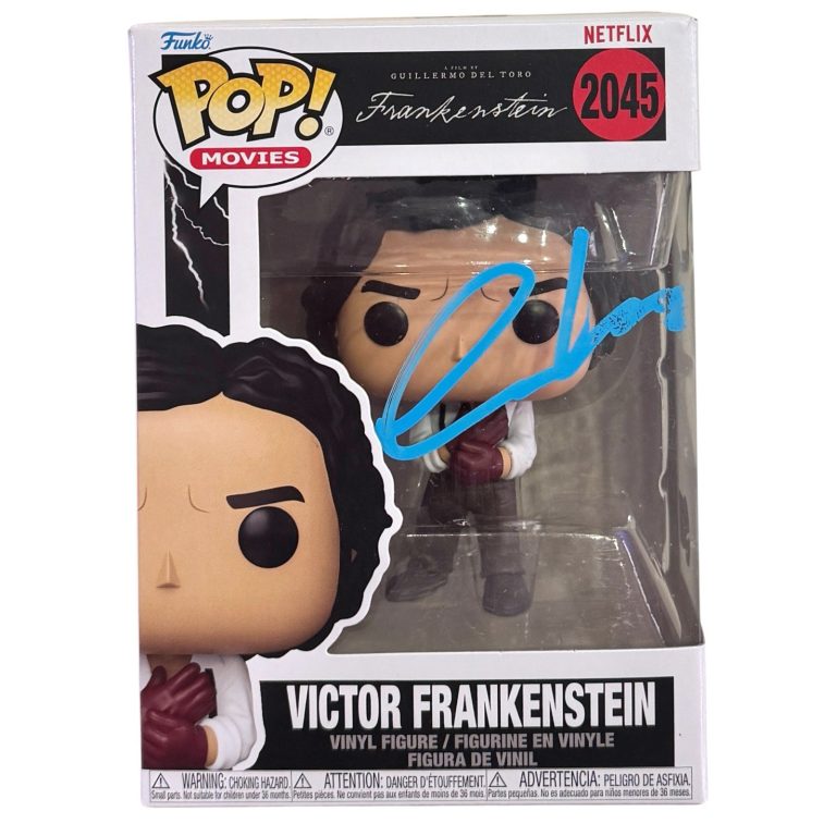 Oscar Isaac Signed Victor Frankenstein Funko Pop #2045 Autograph Beckett COA