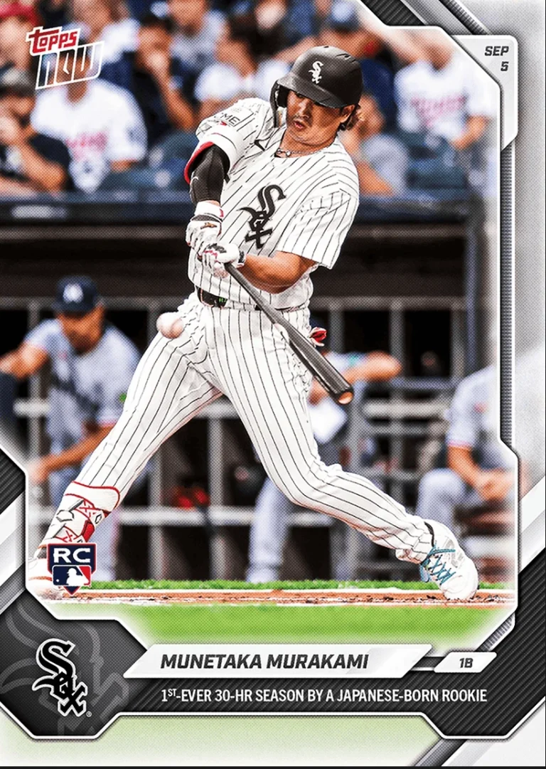 2026 Topps Now Munetaka Murakami #638 Chicago White Sox RC Baseball Card