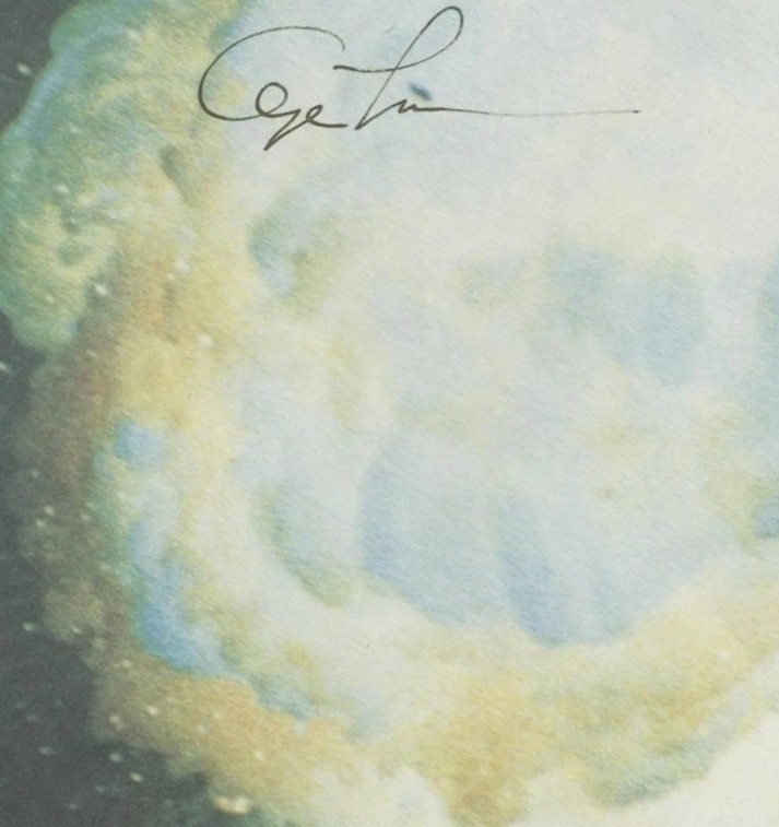 George Lucas Signed Auto 5.5x8 X Wing Explosion Book Photo Page Grad LOA