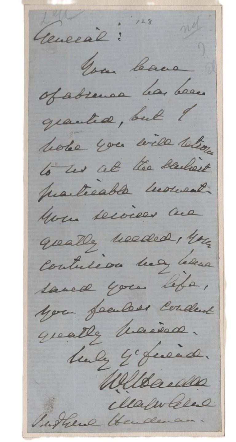General William Hardee Signed Auto Handwritten Civil War Letter Grad LOA