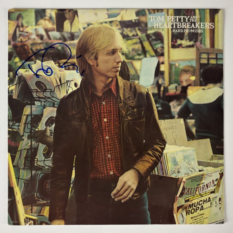 Tom Petty Signed Hard Promises Vinyl Record Album Beckett BAS