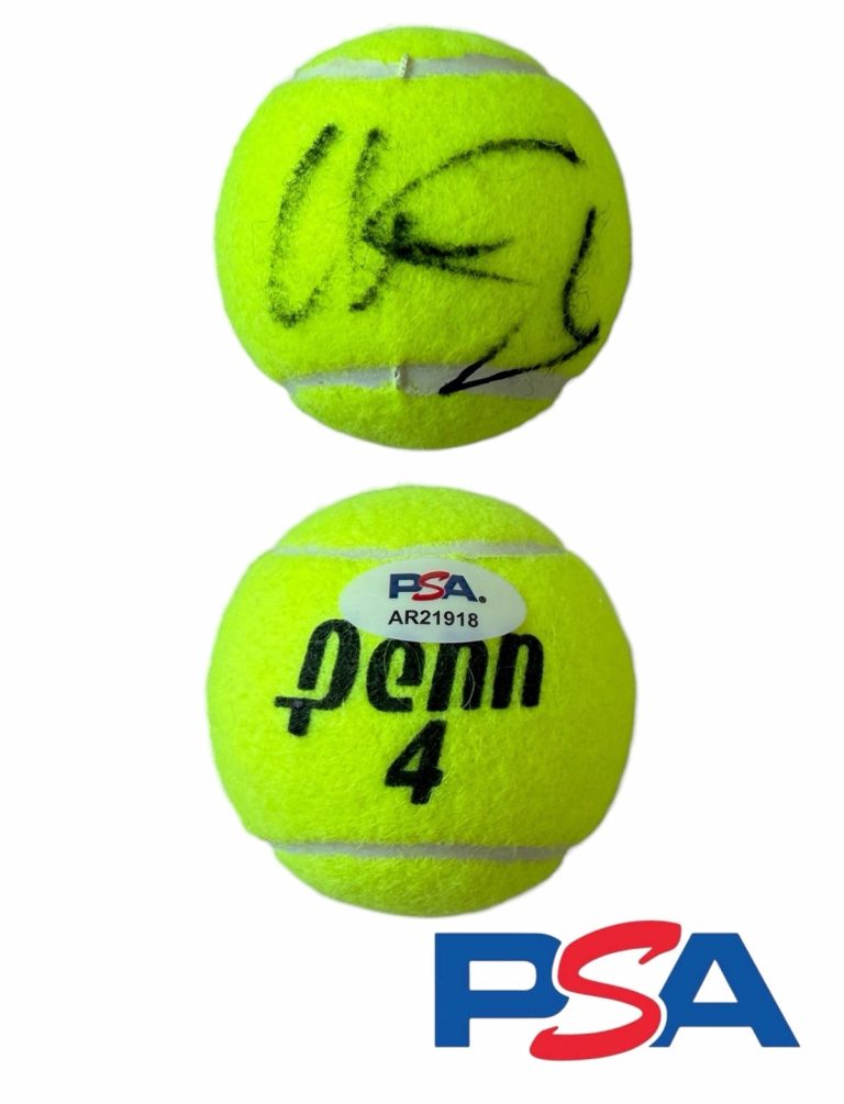 Conchita Martinez Signed PENN Tennis Ball PSA AUTO 1994 Wimbledon Champion WTA