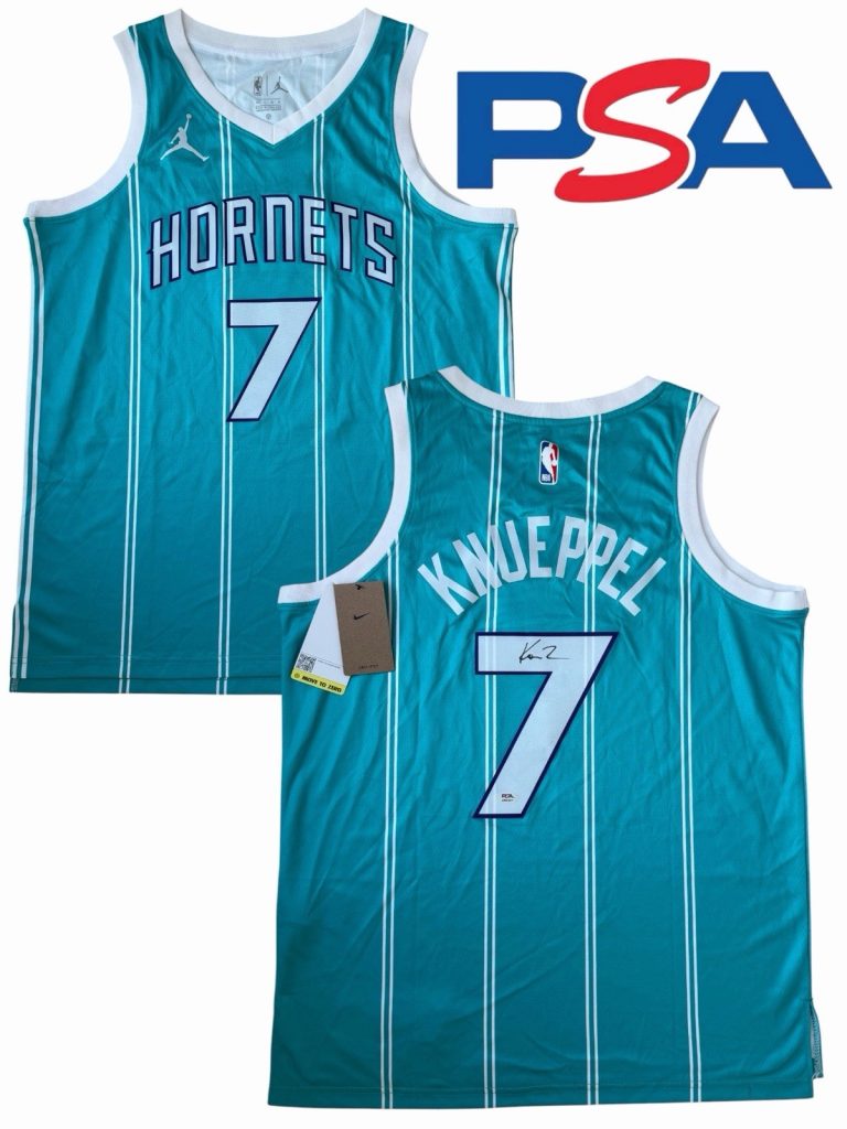 Kon Knueppel Signed Autographed Charlotte Hornets #7 Jersey PSA/DNA AUTO