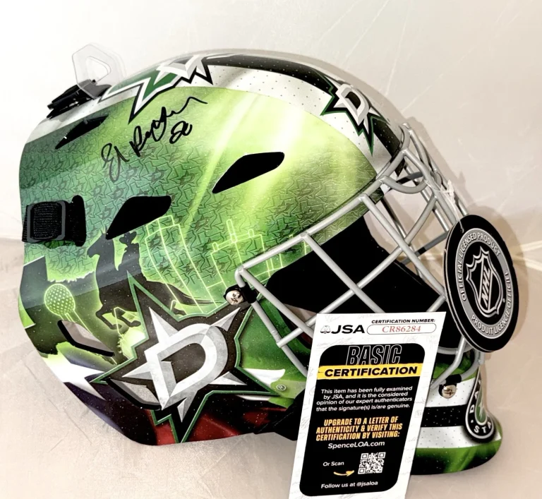 Ed Belfour signed Dallas Stars Full Size Goalie Mask autographed JSA