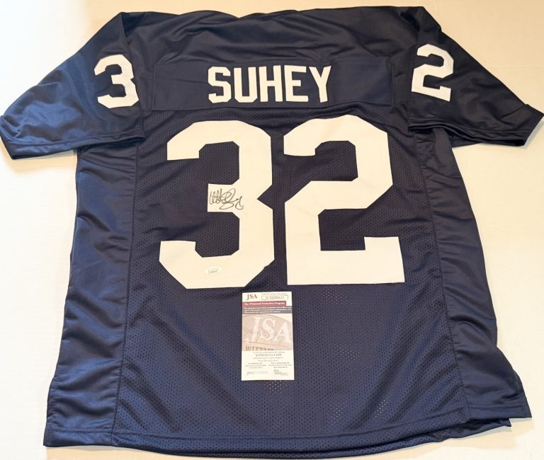 Matt Suhey Penn State Nittany Lions signed Custom jersey JSA Witnessed