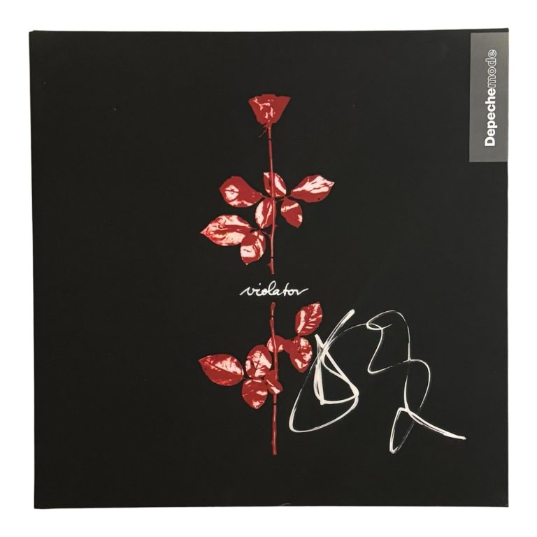 Dave Gahan Signed Depeche Mode Violator Vinyl Record Album Autograph Beckett COA