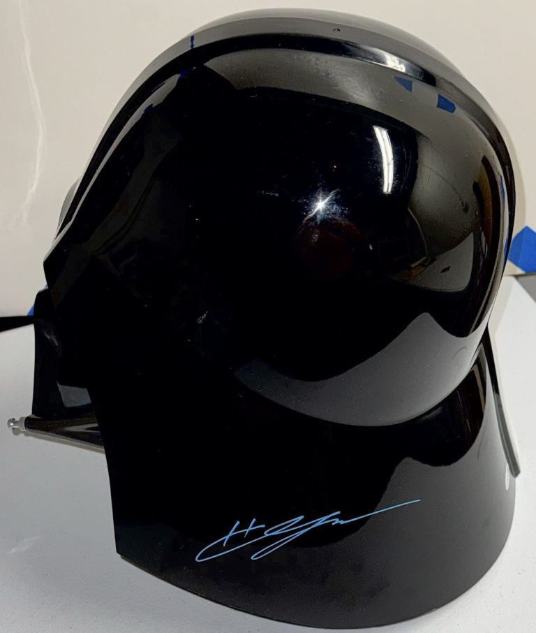 Hayden Christensen Signed Darth Vader Star Wars Full Size Adult Helmet JSA COA
