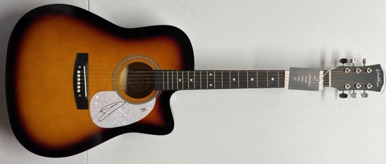 Koe Wetzel Signed Autographed Full Size 41 Inch Guitar PSA/DNA COA High Road