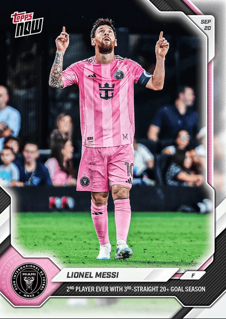 2026 Topps Now Lionel Messi #86 Inter Miami Soccer Card