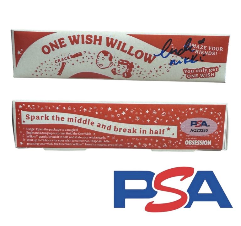 Inde Navarrette Signed Obsession One Wish Willow Inscribed “Nikki” PSA/DNA AUTO