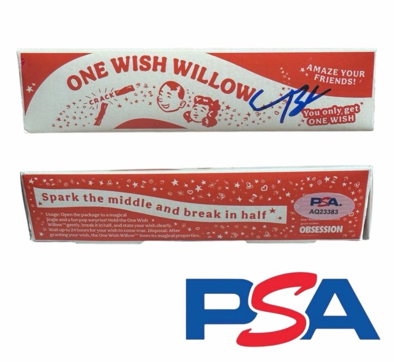 Curry Barker Signed Autographed Obsession Director One Wish Willow PSA/DNA AUTO