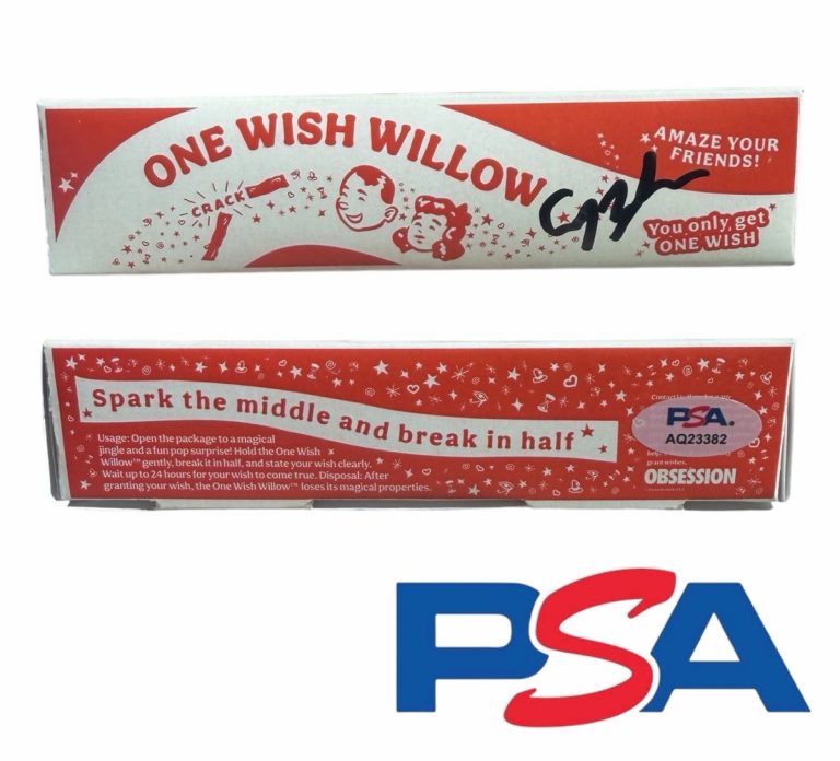 Curry Barker Signed Autographed Obsession Director One Wish Willow PSA/DNA AUTO