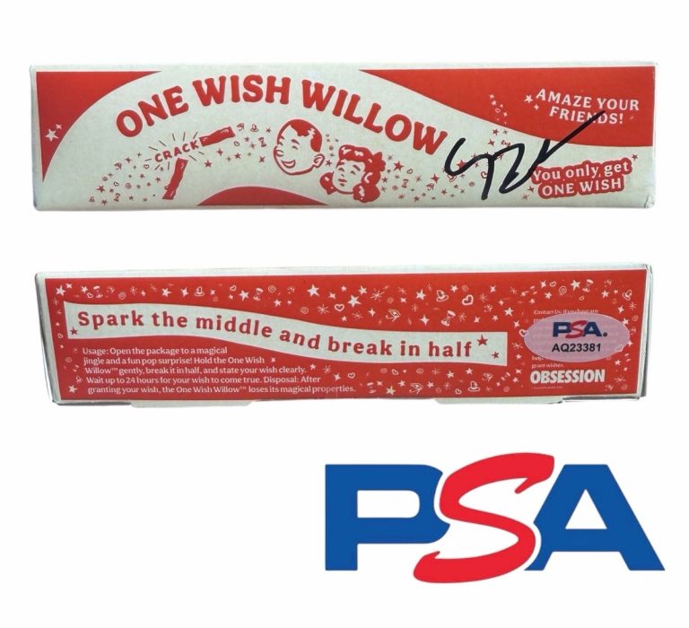Curry Barker Signed Autographed Obsession Director One Wish Willow PSA/DNA AUTO
