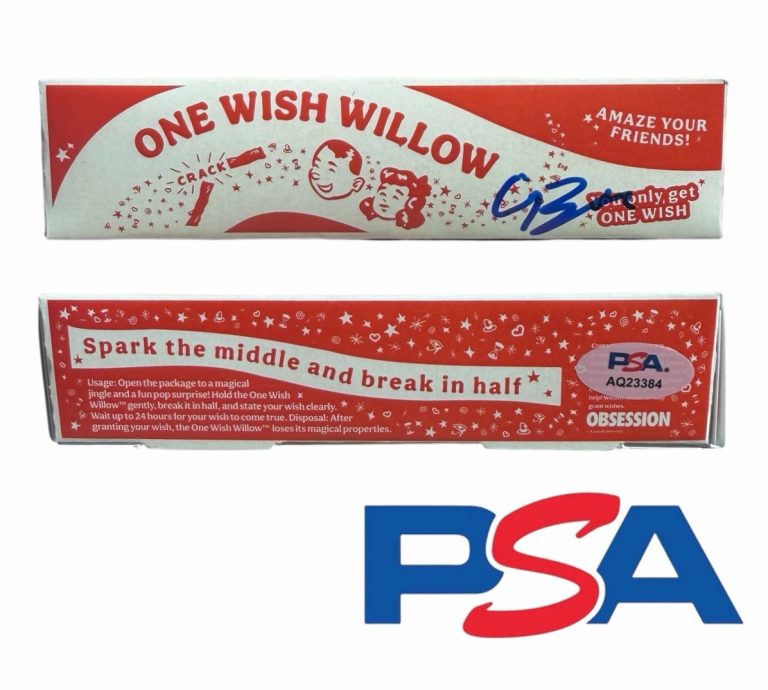 Curry Barker Signed Autographed Obsession Director One Wish Willow PSA/DNA AUTO