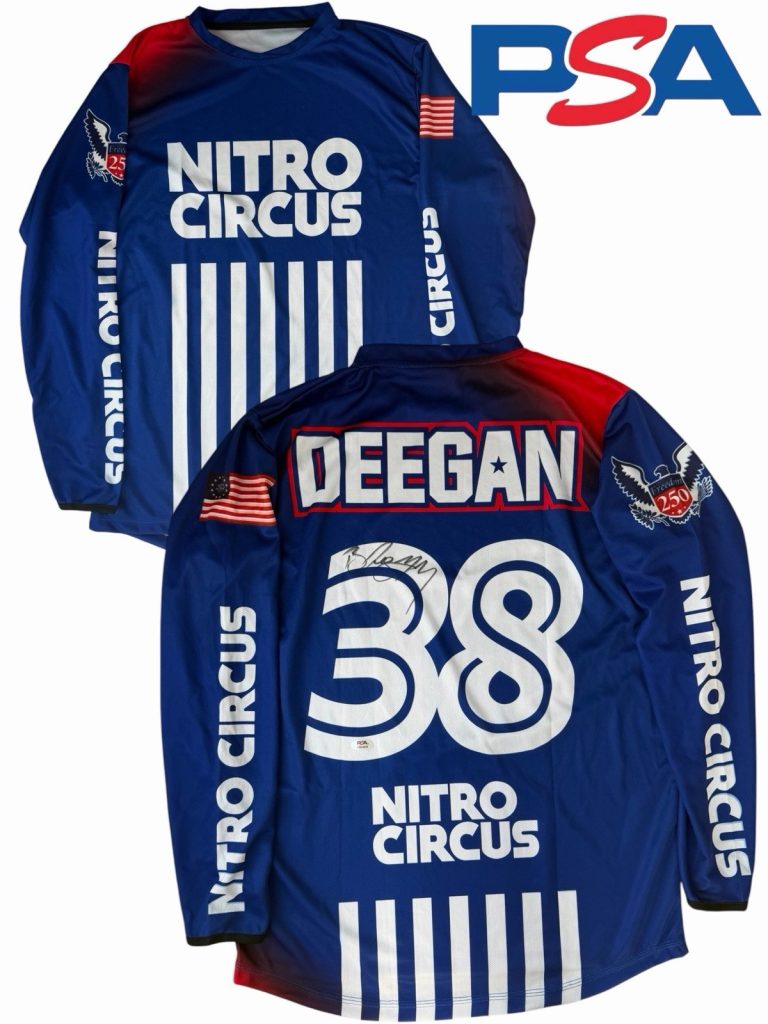 Brian Deegan Signed 2026 Freedom 250 White House Motocross Jersey PSA AUTO USA