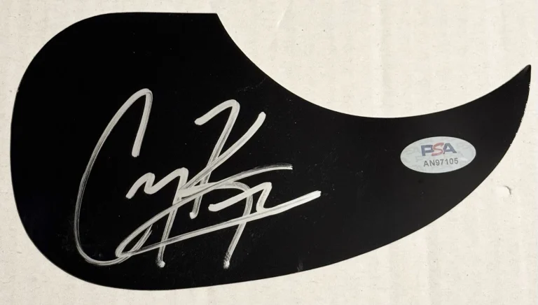 Corey Kent Signed Autographed Acoustic Pickguard PSA/DNA Wild As Her
