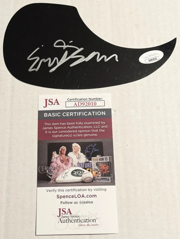 Emyrson Flora Signed Autographed Acoustic Pickguard JSA COA American Idol