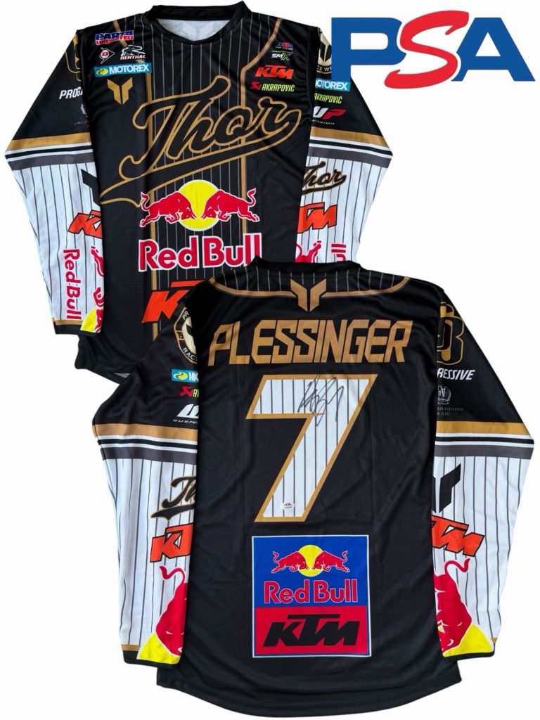 Aaron Plessinger Signed Red Bull KTM #7 Supercross Jersey PSA AUTO Motocross SMX