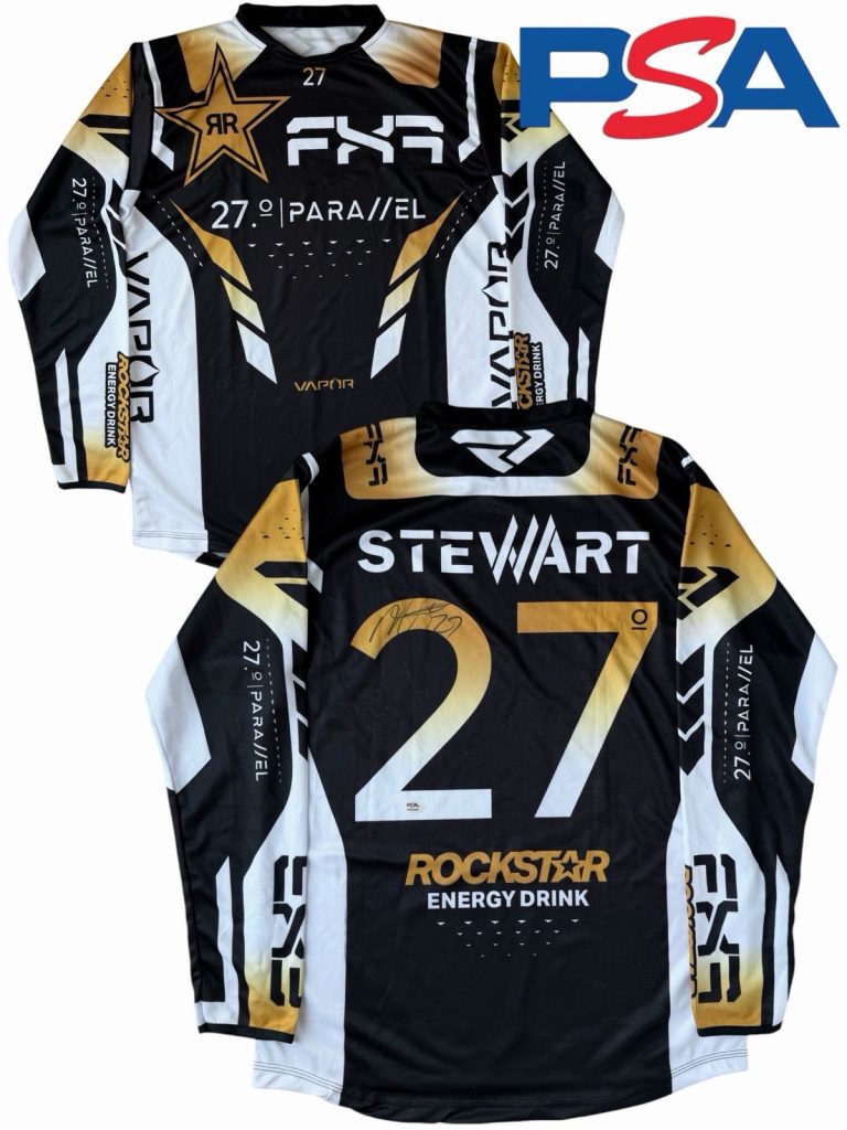 Malcolm Stewart Signed Rockstar Energy #27 Supercross Jersey PSA AUTO Motocross