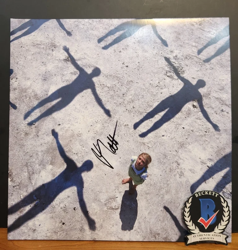 Matt Bellamy Signed Absolution Vinyl Muse Lead Singer Composer Lp BAS COA
