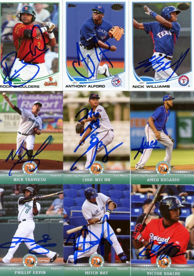 NICK WILLIAMS SIGNED 2013 TOPPS PRO DEBUT PROSPECT ROOKIE CARD AUTO