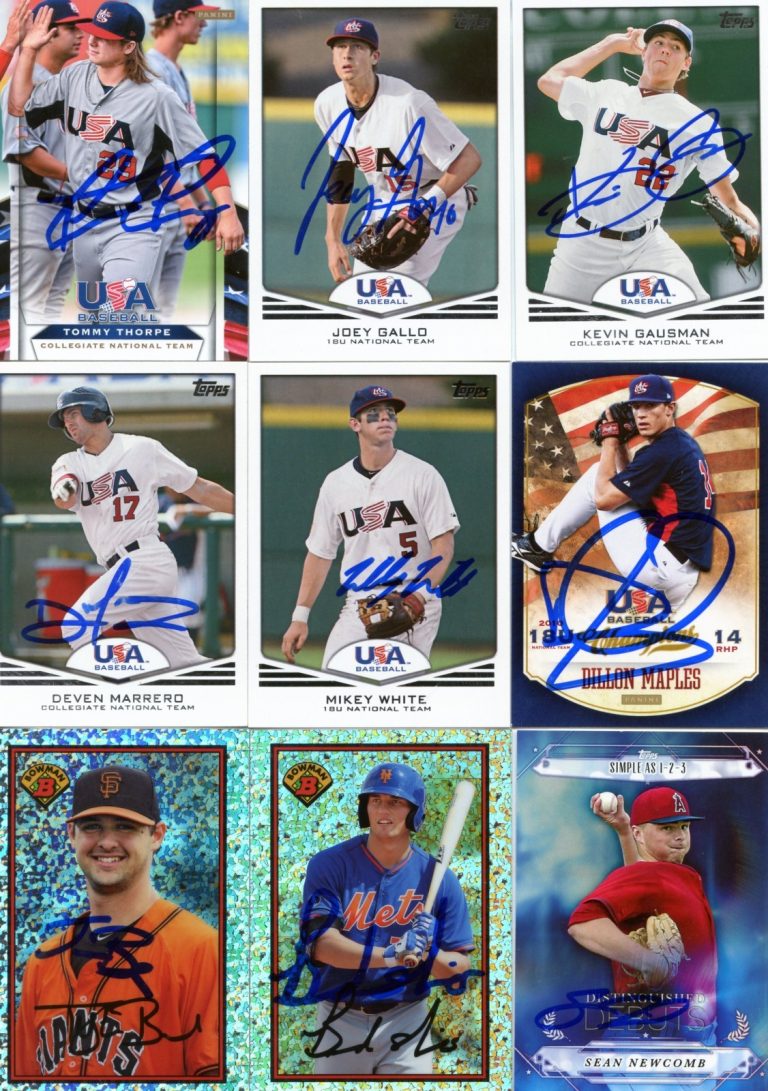 TYLER BEEDE SIGNED 2014 BOWMAN CHROME '89 IS BACK ROOKIE CARD AUTO