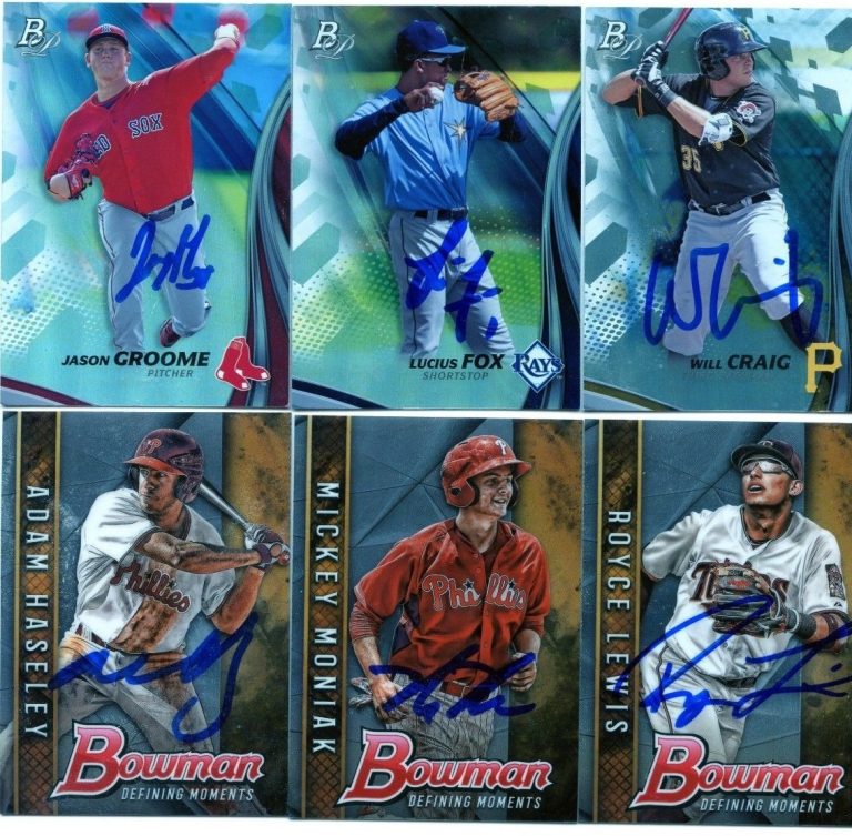 JASON GROOME SIGNED 2017 BOWMAN PLATINUM ROOKIE CARD AUTO