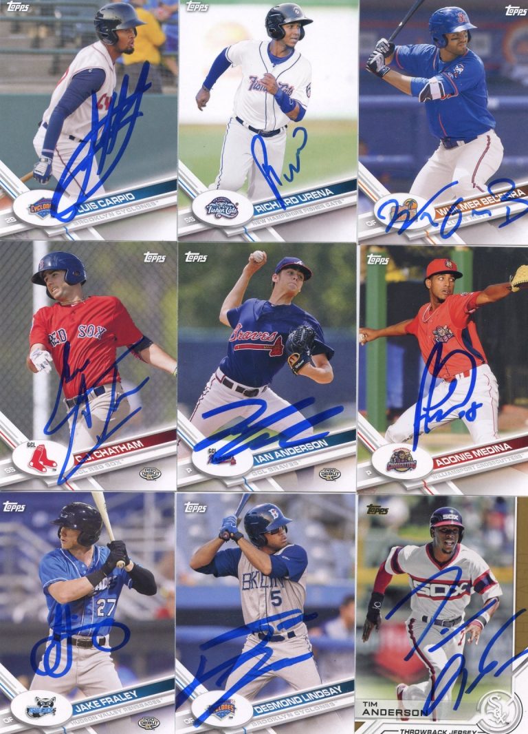 ADONIS MEDINA SIGNED 2017 TOPPS PRO DEBUT ROOKIE CARD AUTO