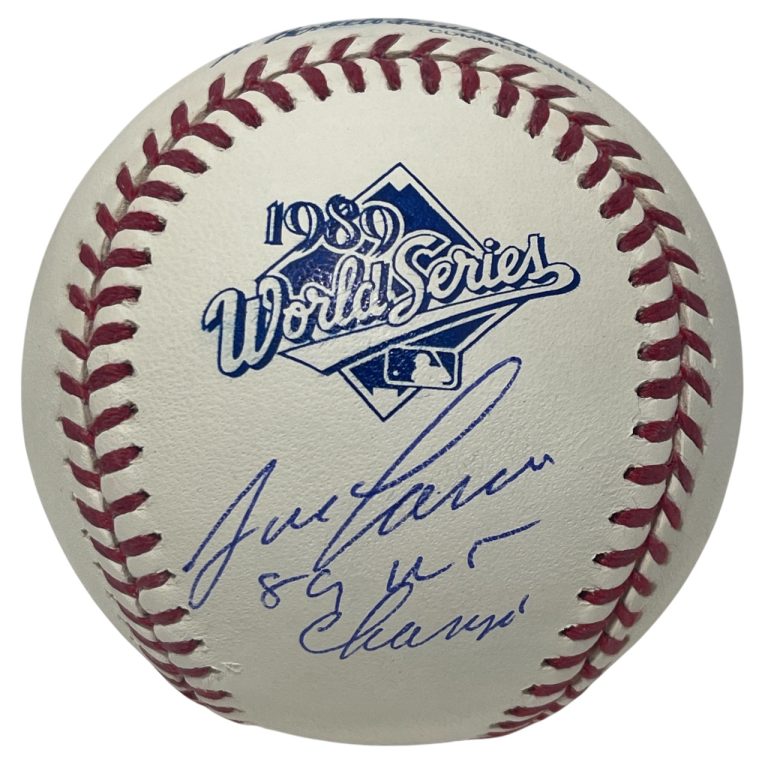 Jose Canseco Signed 1989 World Series ROMLB Baseball w 89 WS Champs JSA COA