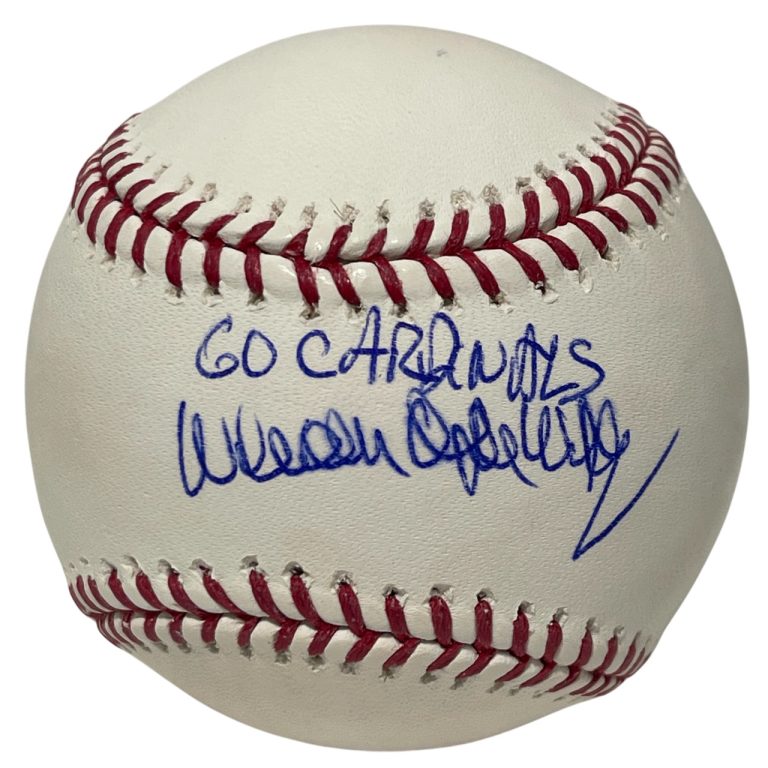 William Bill Dewitt Signed ROMLB Baseball w/ Go Cardinals JSA COA