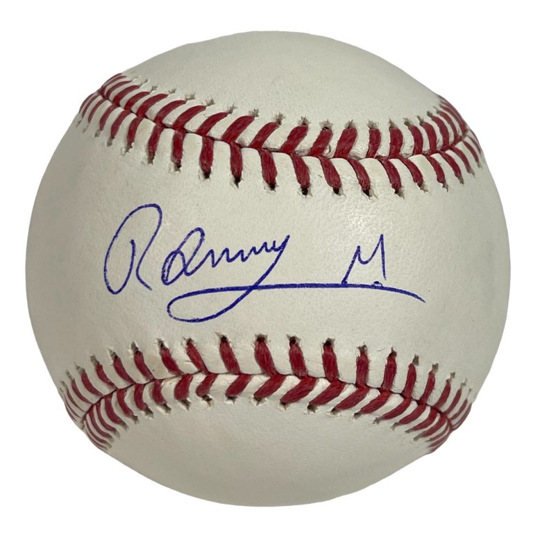 Ronny Mauricio Signed Autographed ROMLB Baseball JSA COA New York Mets