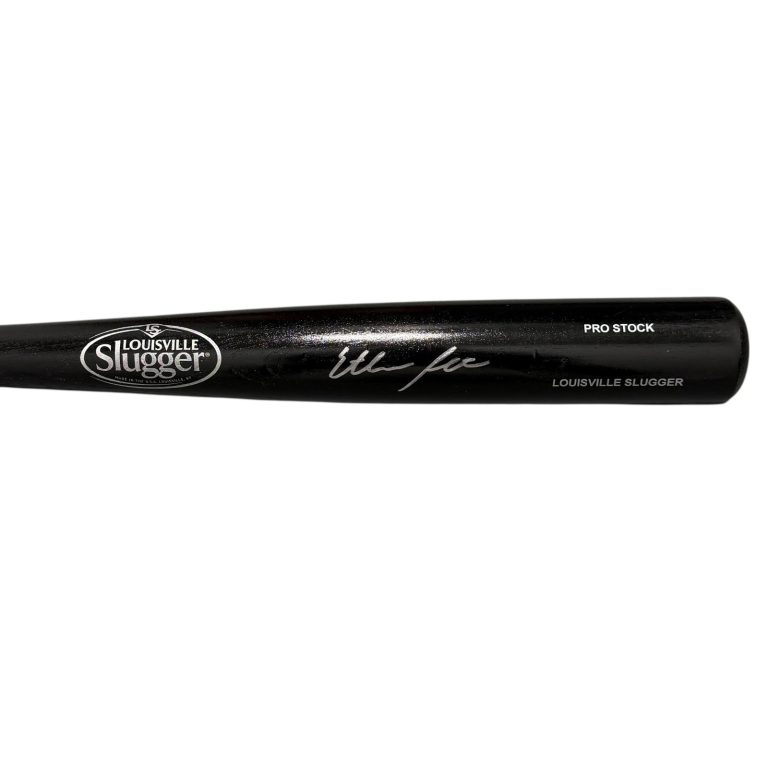 Ethan Petry Signed Black Louisville Slugger Bat JSA Witness COA Nationals