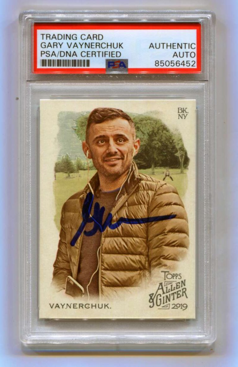 Gary Vaynerchuk 2019 Topps Allen & Ginter Signed PSA Authentic Auto GaryVee