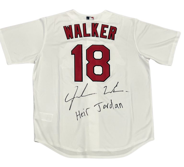 Jordan Walker Signed Auto Cardinals Official Nike Jersey 