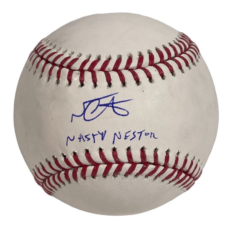 Nestor Cortes Signed ROMLB Baseball w/ Nasty Nestor JSA COA New York Yankees