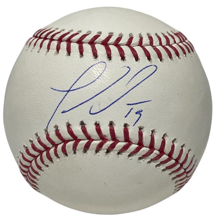 Joe Espada Signed Rawlings ROMLB Baseball Beckett BAS COA Houston Astros
