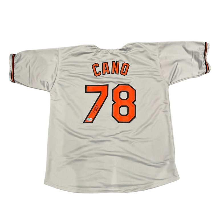 Yennier Cano Signed Baltimore Orioles Custom Jersey Beckett Witness BAS COA