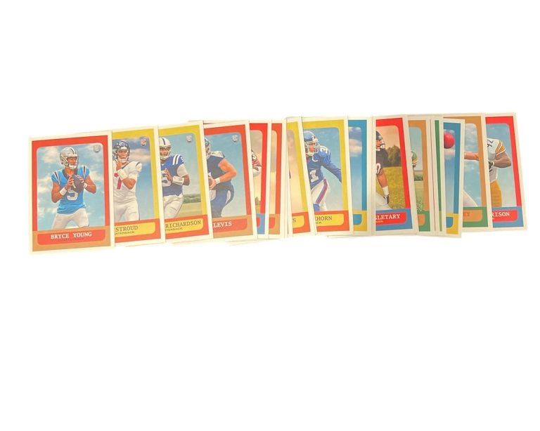 2023 Topps Composite Football Heritage #351-375 - Complete (25) Card Set