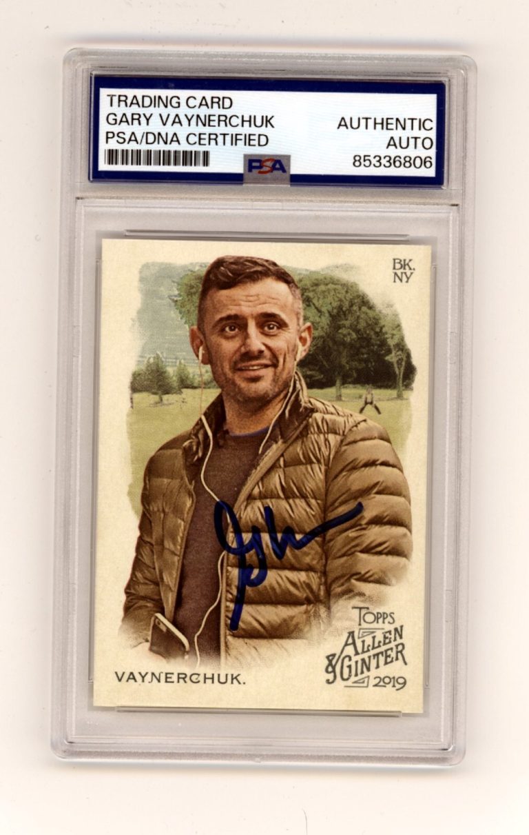Gary Vaynerchuk 2019 Topps Allen & Ginter #155 Signed PSA Auto