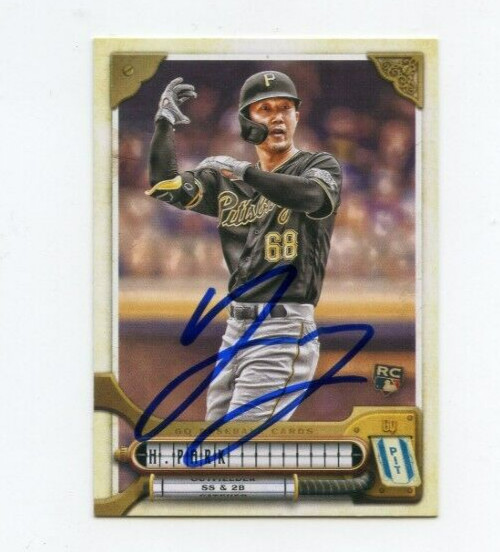 HOY PARK SIGNED 2022 TOPPS GYPSY QUEEN BASEBALL CARD AUTO