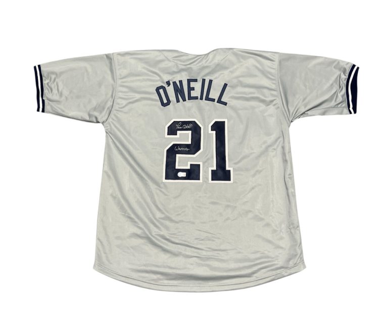 Paul O'Neill Signed New York Yankees Custom Jersey Warrior Beckett Wit BAS COA