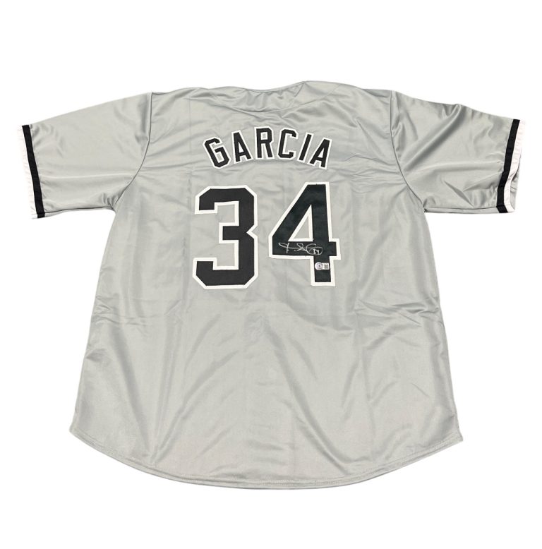 Freddy Garcia Signed Chicago White Sox Custom Grey Jersey Beckett BAS COA
