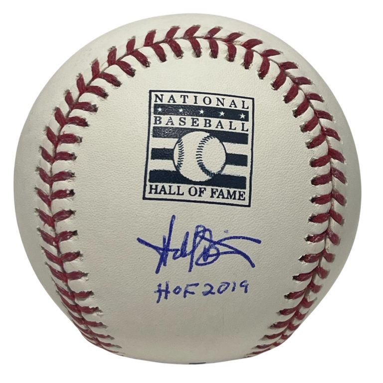 Harold Baines Signed Autographed HOF Logo ROMLB Baseball w HOF 2019 PSA COA