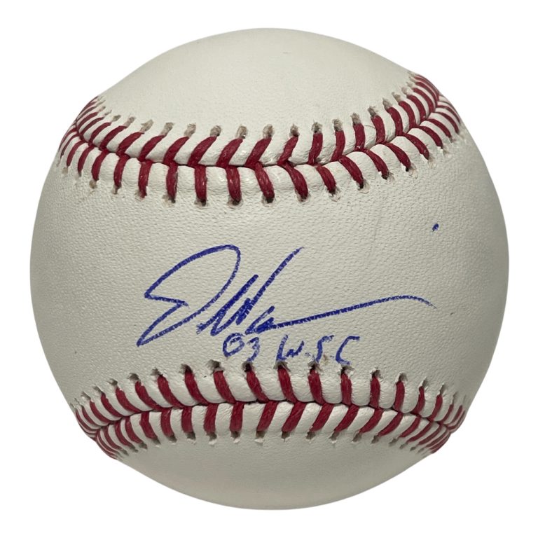Dontrelle Willis Signed ROMLB Baseball w/ 03 WSC Beckett Witness BAS COA