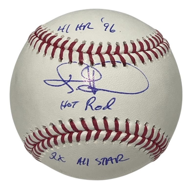 Todd Hundley Signed ROMLB Baseball w/ 3 Insc Beckett Witness BAS COA