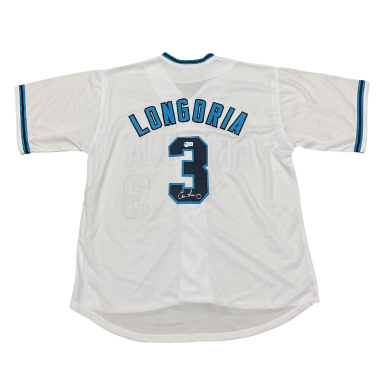 Evan Longoria Signed Arizona Diamondbacks Custom Jersey Beckett BAS COA