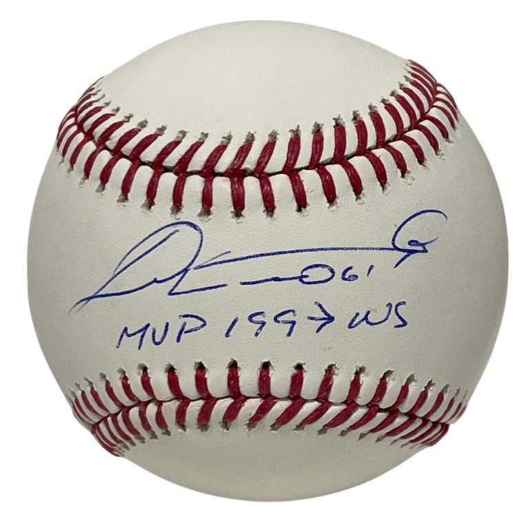 Livan Hernandez Signed Autographed ROMLB Baseball w/ MVP 1997 WS JSA COA