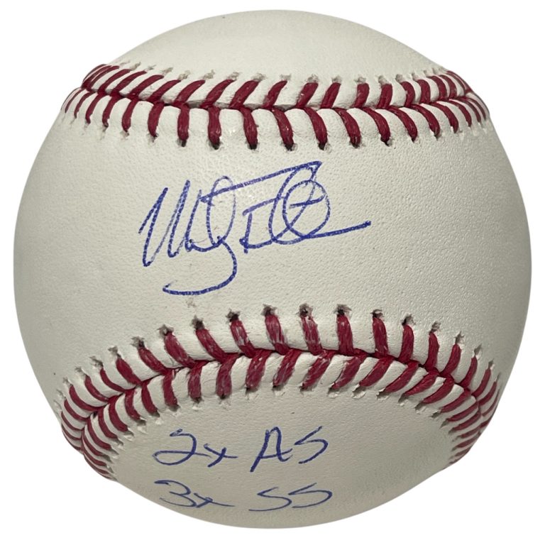 Mickey Tettleton Signed ROMLB Baseball w/ 2 AS + 3 SS Beckett Witness BAS COA
